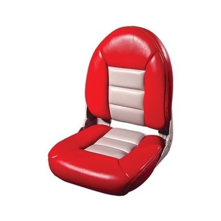 Tempress Mfg Seat-Red/Gray Navi Hi Back, No 54911 54911